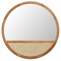 Safavieh 35.5 in. Derby Mirror, Natural MRR2013B